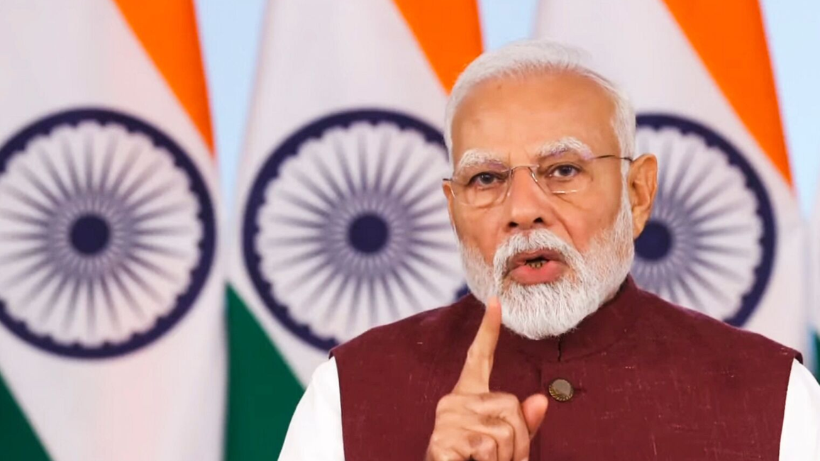 তীব্র অভিযানের মুখে নতি স্বীকার করতে বাধ্য হয় পাকিস্তান: মোদি