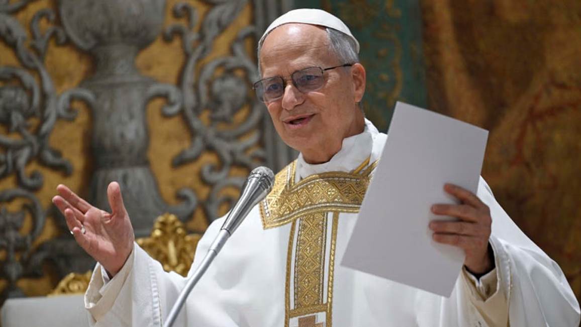 অভিষেক ভাষণে গাজা প্রসঙ্গে যা বললেন পোপ লিও চতুর্দশ