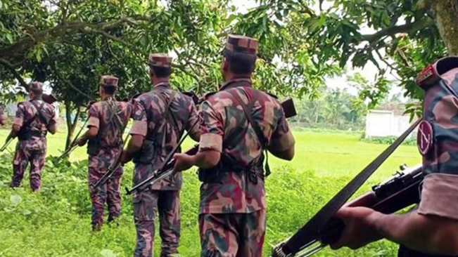 ‘পুশ ইন’ ঠেকাতে রৌমারী সীমান্তে বিজিবির কঠোর নজরদারি 