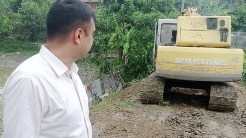 দখলমুক্ত করা হলো মাইজপাড়া খাল