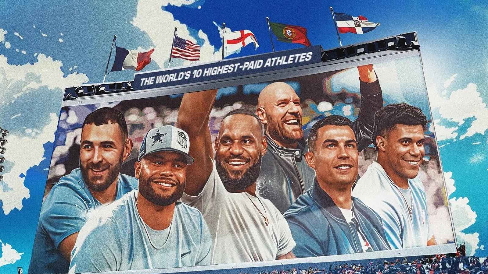 The World’s 10 Highest-Paid Athletes 2025