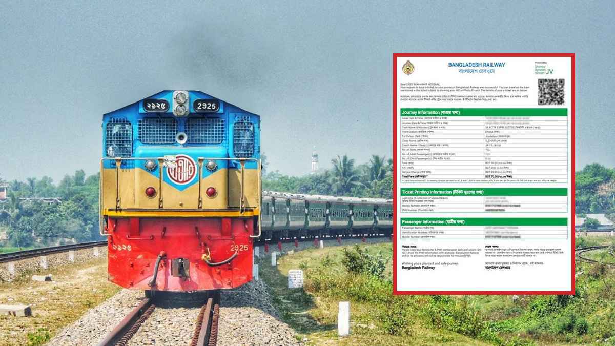 আজ বিক্রি হচ্ছে ট্রেনের ৩ জুনের টিকিট