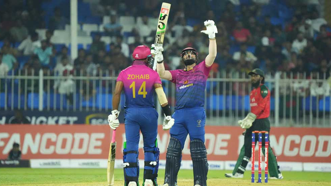 ইতিহাস গড়ে বাংলাদেশকে প্রথমবার হারাল আমিরাত