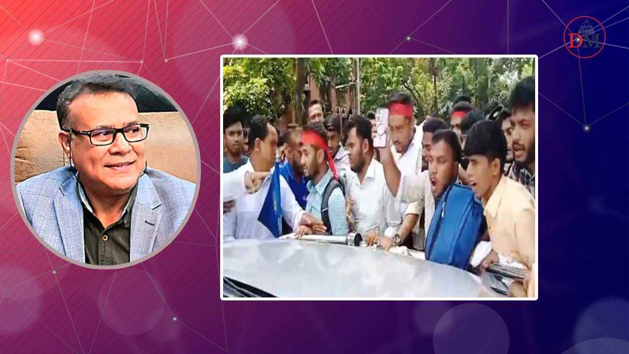 জাতীয় বিশ্ববিদ্যালয়ের উপাচার্যের ওপর হামলা