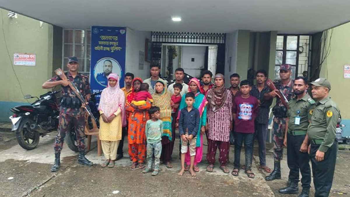 তিন সীমান্ত দিয়ে আরও ৬৮ জনকে ঠেলে দিল বিএসএফ