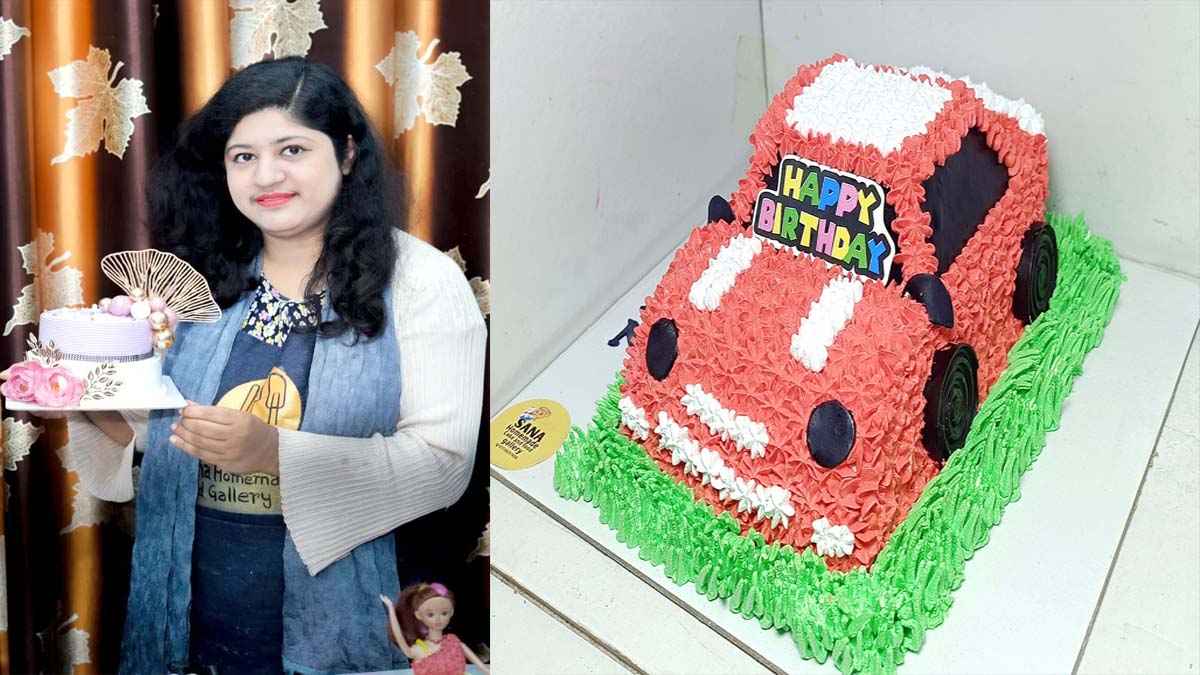 ঘরে বানানো কেক অনলাইনে বিক্রি করে ঝলকের মাসে আয় ৩৫ হাজার