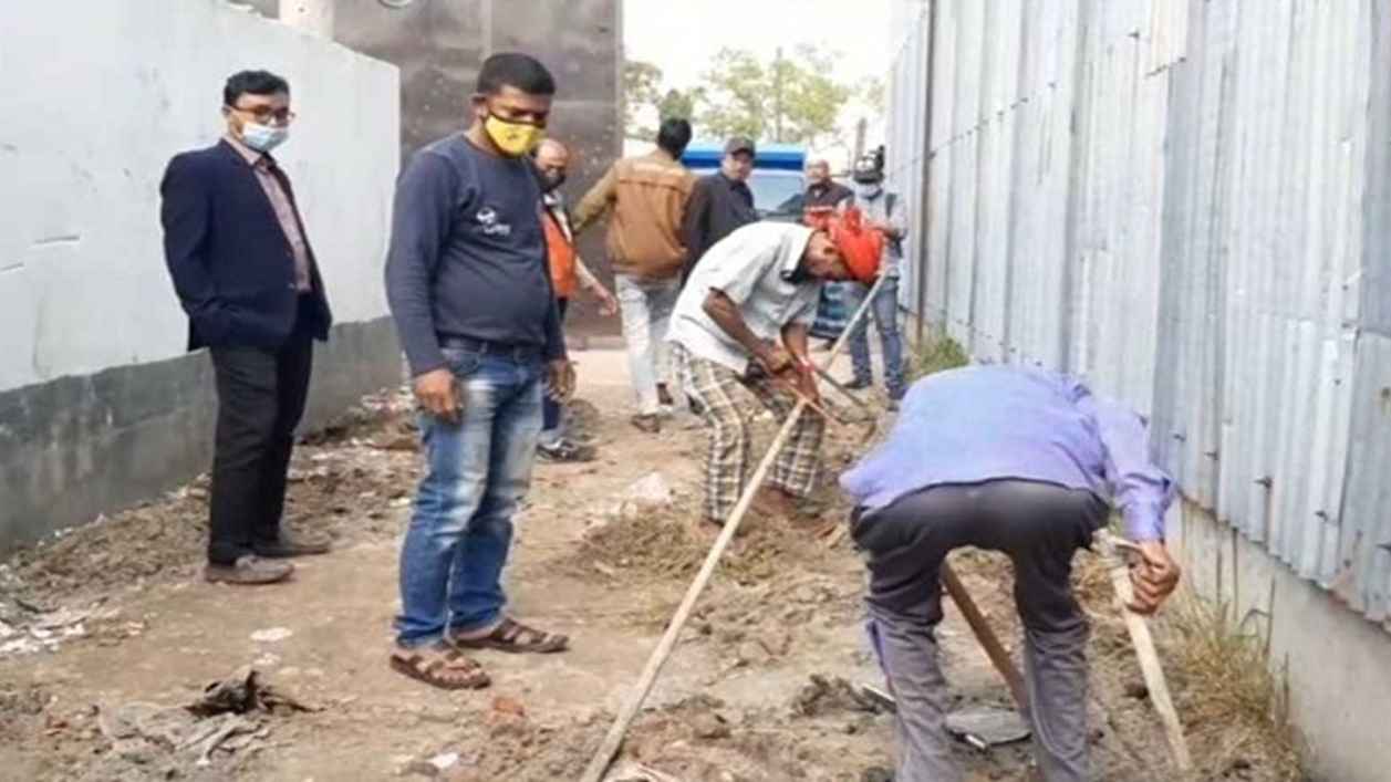সাভার ও না.গঞ্জে তিতাসের অভিযানে অবৈধ গ্যাস সংযোগ বিচ্ছিন্ন