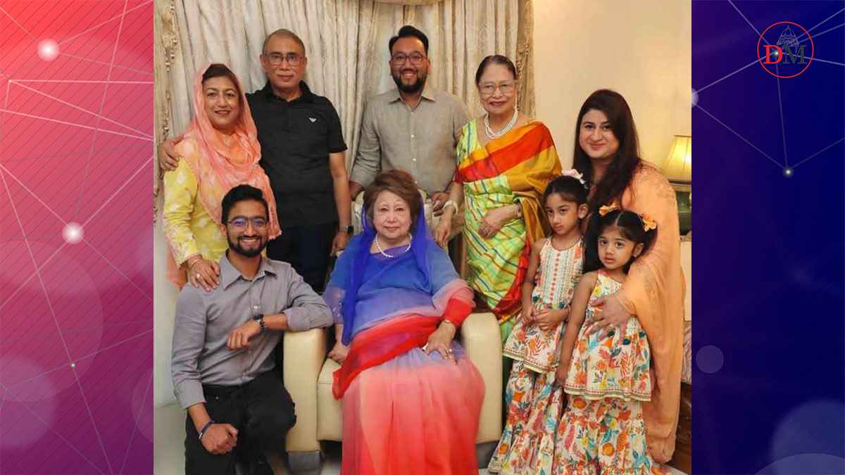 সুস্থ খালেদা জিয়াকে কাছে পেয়ে উৎফুল্ল স্বজনরা