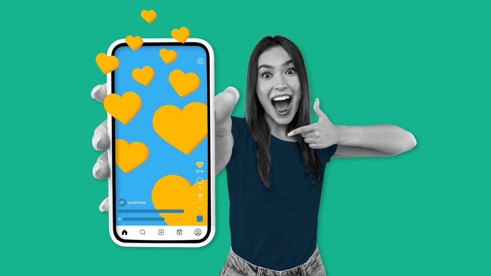 how to increase reels view