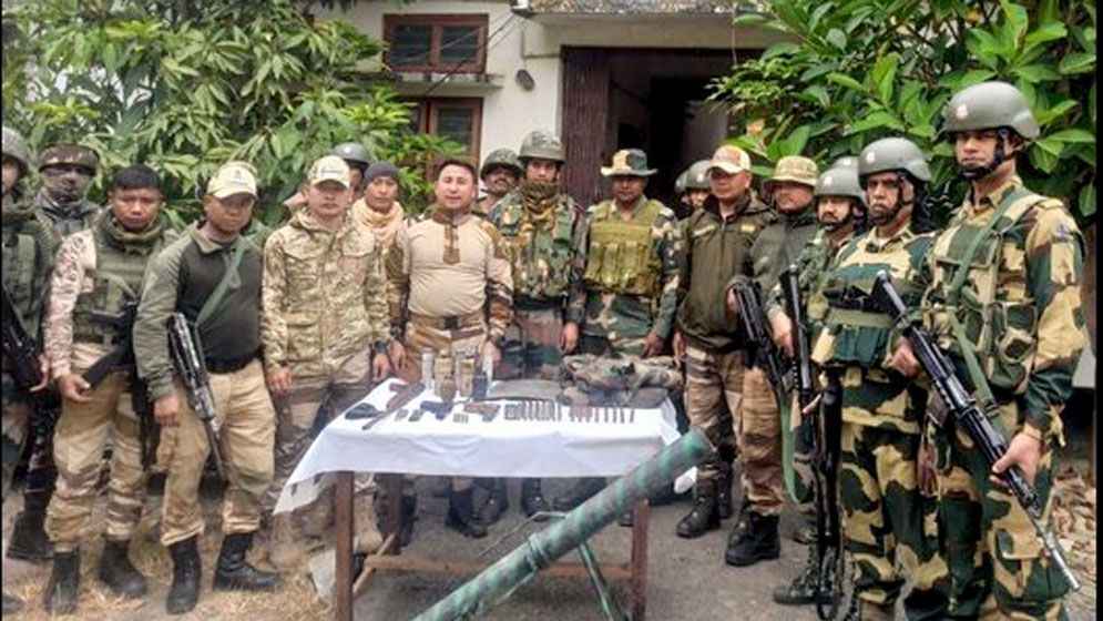 মণিপুরে বন্দুকযুদ্ধে নিহত ১০