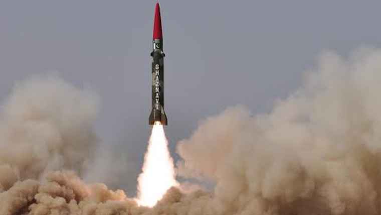 pakistan military missile