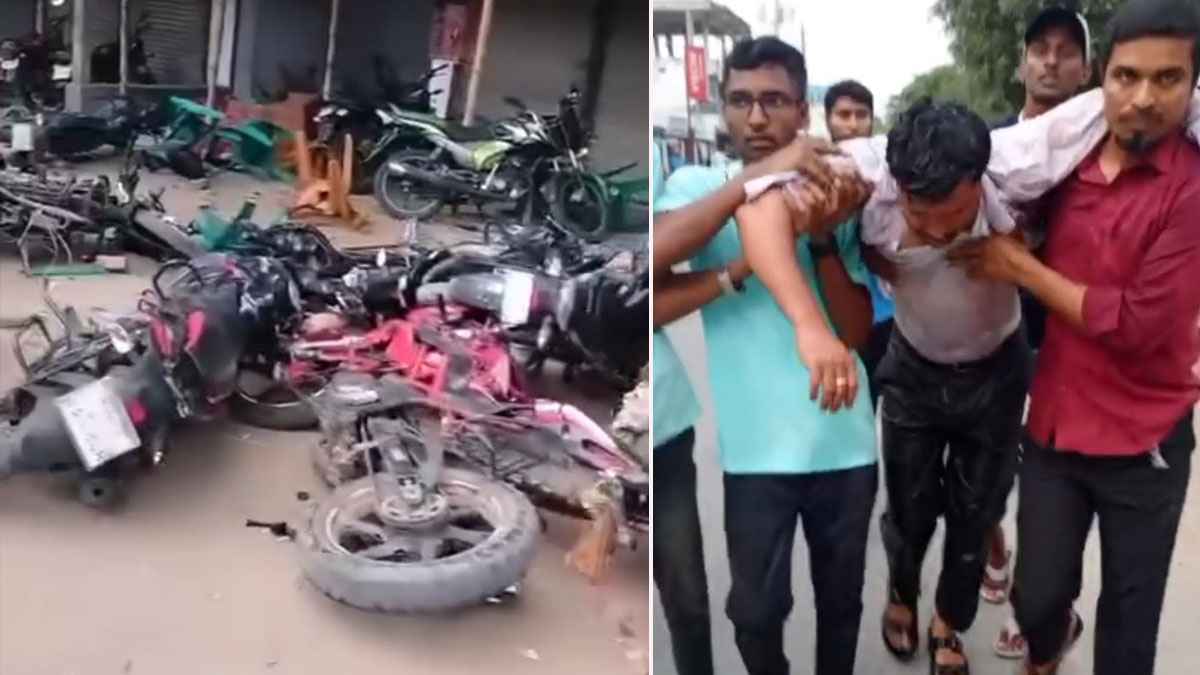 পাবনায় বিএনপি-জামায়াত সংঘর্ষ: মোটরসাইকেল ও অফিস ভাঙচুর, আহত ৫