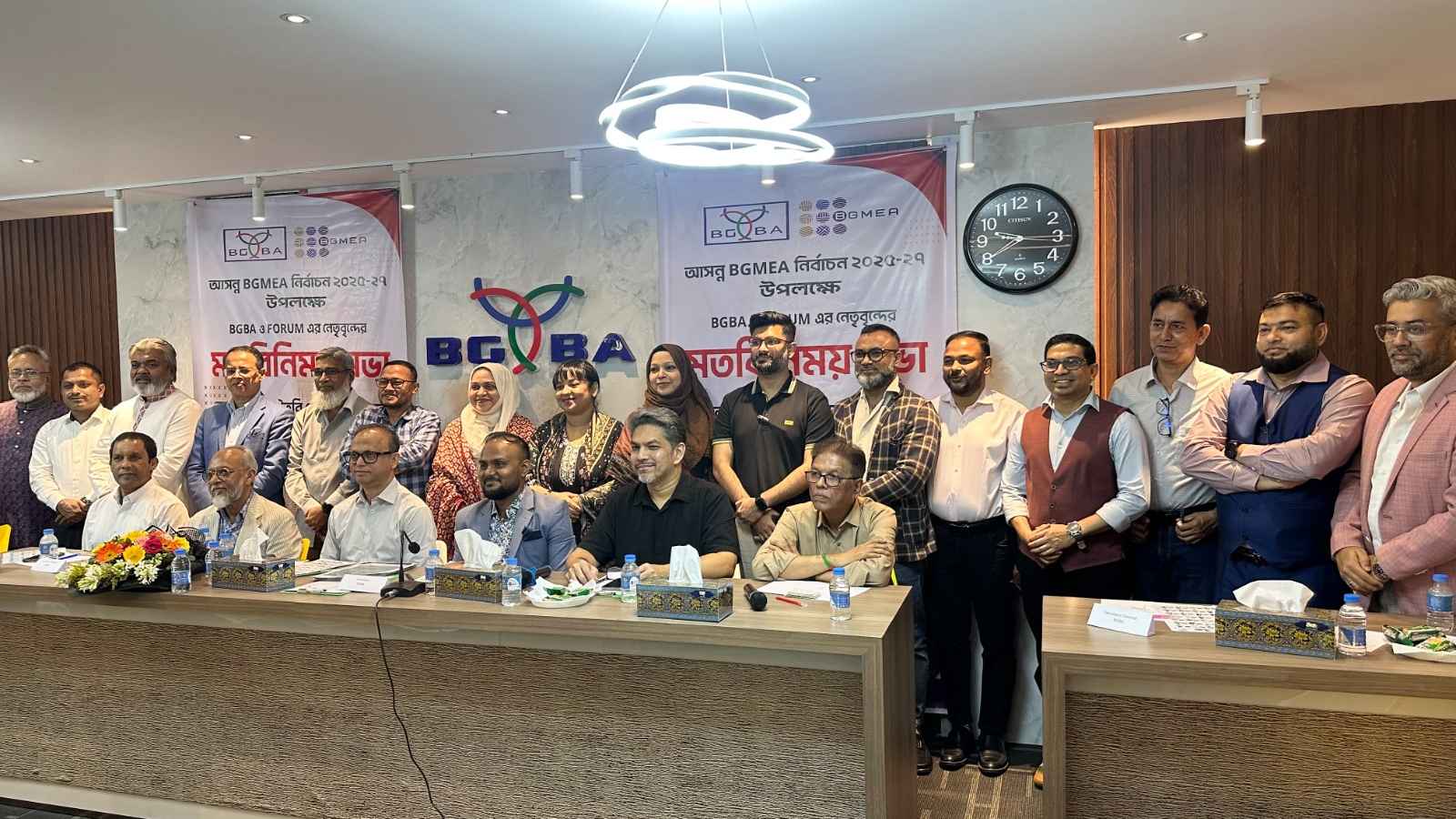 অর্থনীতিকে এগিয়ে নিতে একসঙ্গে কাজ করবে বিজিএমইএ-বিজিবিএ