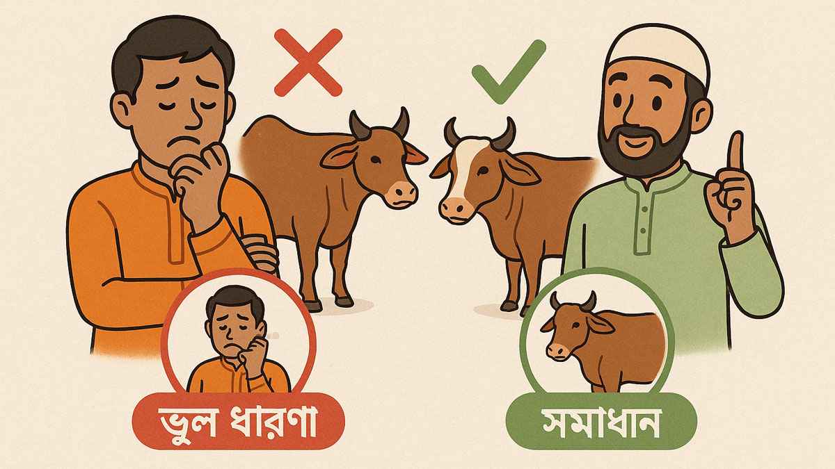 কোরবানির প্রচলিত ৫ ভুল ধারণা ও সঠিক ব্যাখ্যা