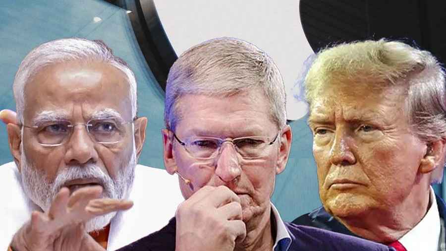 অ্যাপলের জিনিস আর ভারতে বানাবেন না: ট্রাম্প