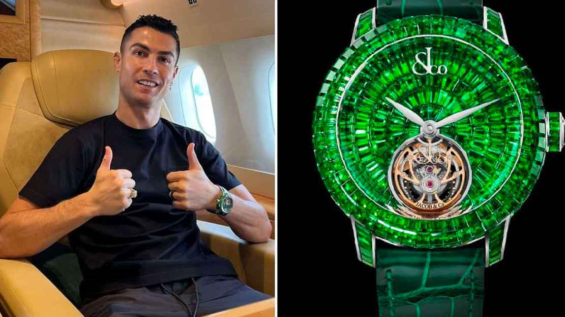 রোনালদোর সংগ্রহে বিশ্বের যত ব্র্যান্ডের দামি ঘড়ি