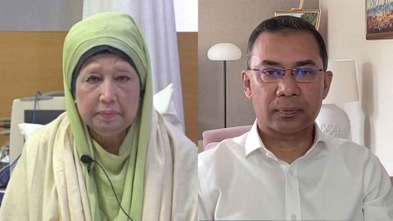 সংকটাপন্ন খালেদা জিয়া, দ্রুত দেশে ফেরার বিষয়ে যা জানালেন তারেক রহমান