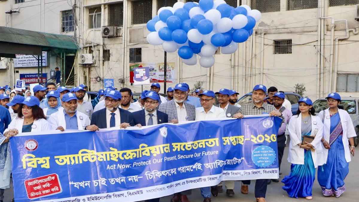 অ্যান্টিবায়োটিক লেখার যৌক্তিকতা ও প্রয়োজনীয়তা যাচাই জরুরি