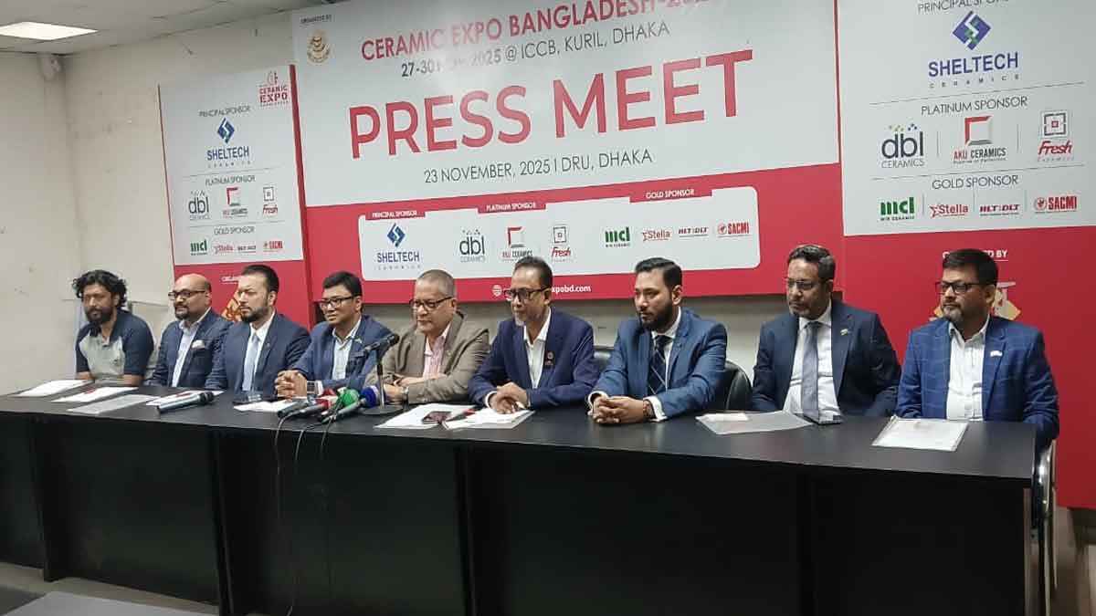 সিরামিক এক্সপো: একই ছাদের নিচে ২৫ দেশ, ১৩৫ প্রতিষ্ঠান