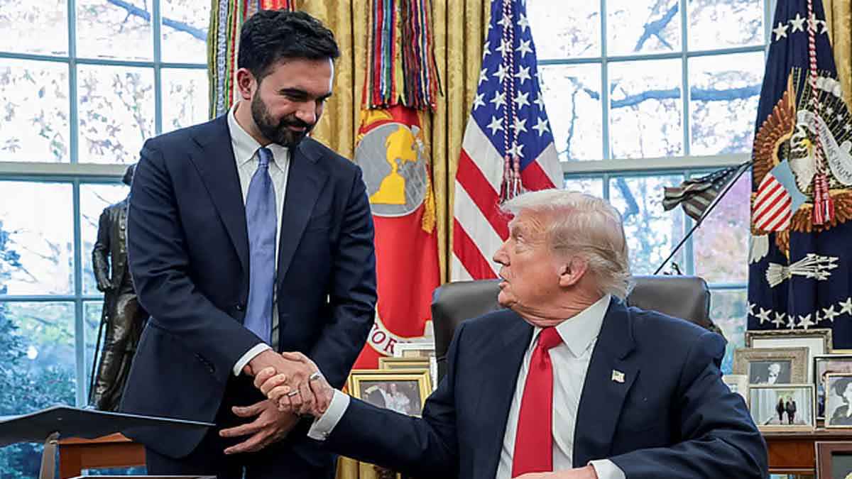 ট্রাম্প-মামদানি বৈঠক, একে অন্যের প্রশংসায় ভাসলেন দুজন