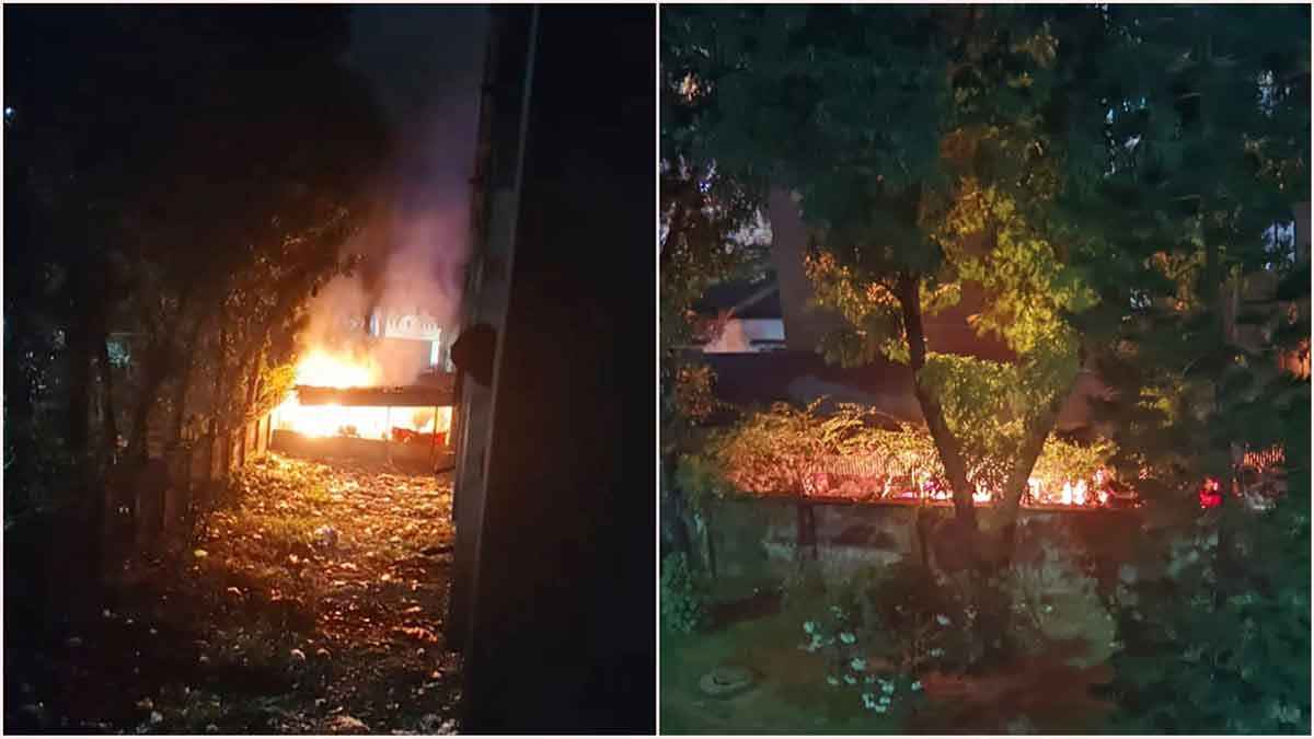 ঢাকা বিশ্ববিদ্যালয়ে বিজয় একাত্তর হলে আগুন