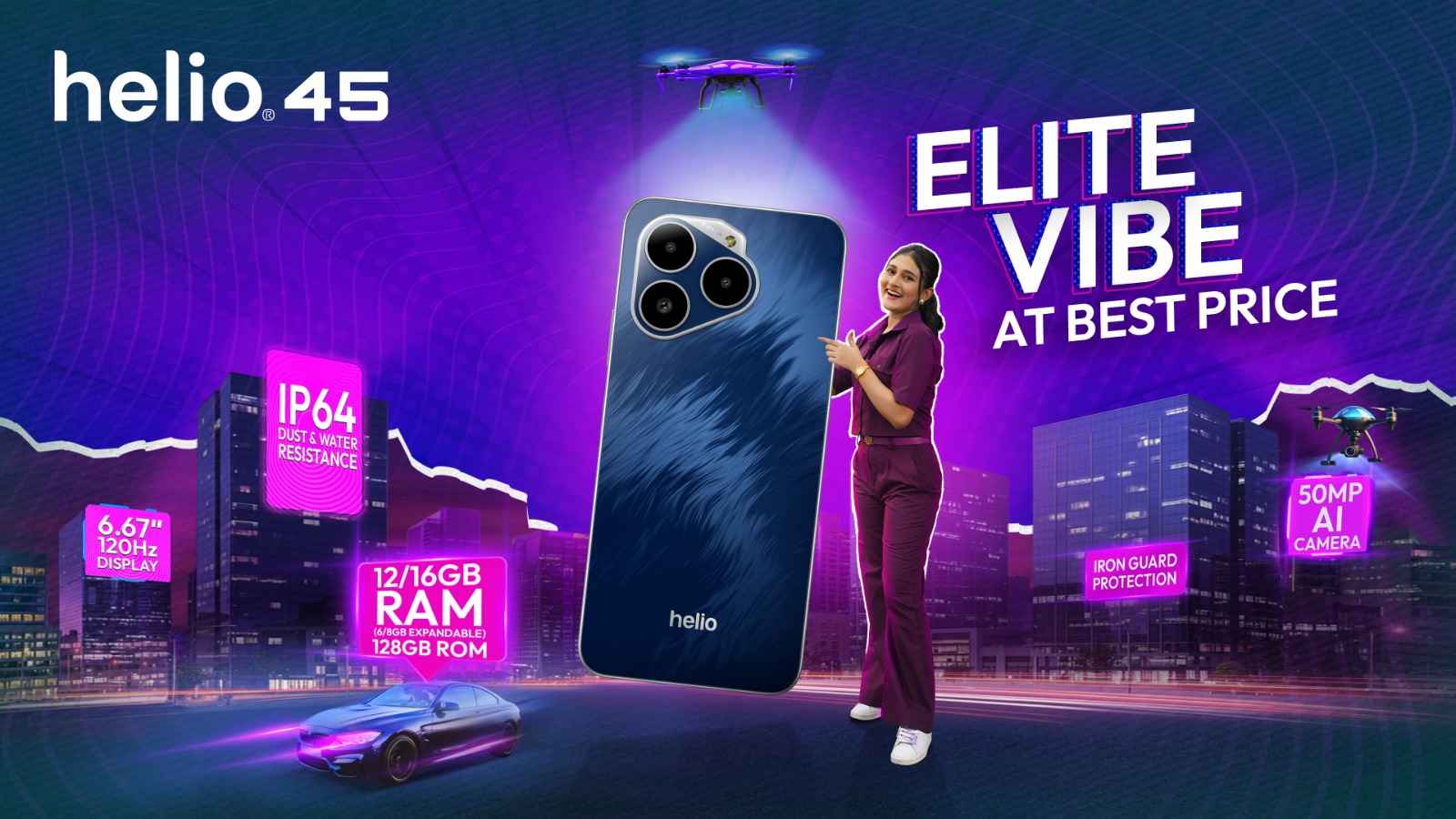 সাশ্রয়ী দামে ফ্ল্যাগশিপ মানের ফোন আনল হেলিও