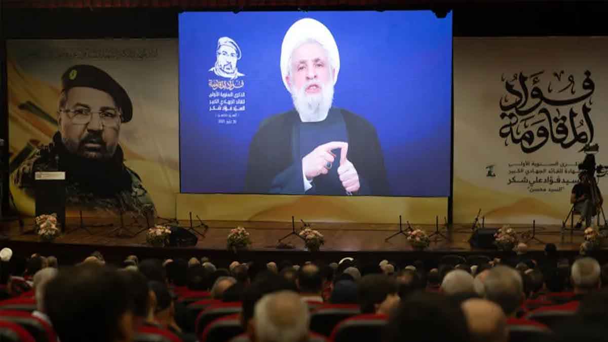 শীর্ষ কমান্ডার হত্যার জবাব দেবে হিজবুল্লাহ: নাঈম কাসেম