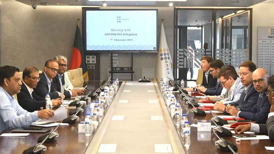 মার্কিন তুলা রপ্তানিকারকদের সঙ্গে বিজিএমইএর বৈঠক