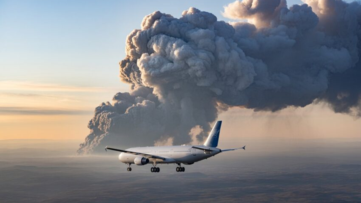 ইথিওপিয়ার আগ্নেয়গিরির ছাইয়ের প্রভাবে ভারতে ভয়াবহ ফ্লাইট বিপর্যয়