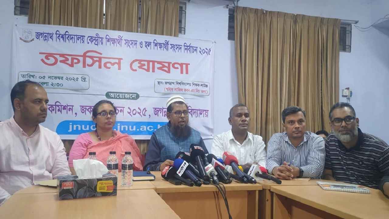 জকসু নির্বাচন ২২ ডিসেম্বর 