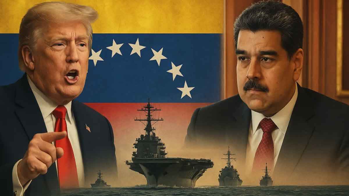 ভেনেজুয়েলার আকাশসীমা ‘বন্ধ’ ঘোষণা, হামলার দ্বারপ্রান্তে যুক্তরাষ্ট্র