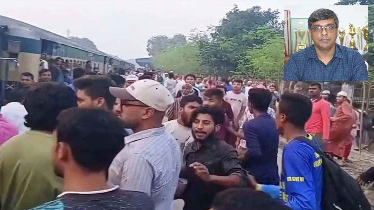 রেল কর্মকর্তাকে নিতে ৫ কিমি দূর থেকে স্টেশনে ট্রেন ফেরায় চাঞ্চল্য
