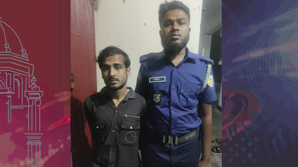 না‌জিরপু‌রে মাদকাসক্ত ছেলেকে পুলিশে দিলেন বাবা