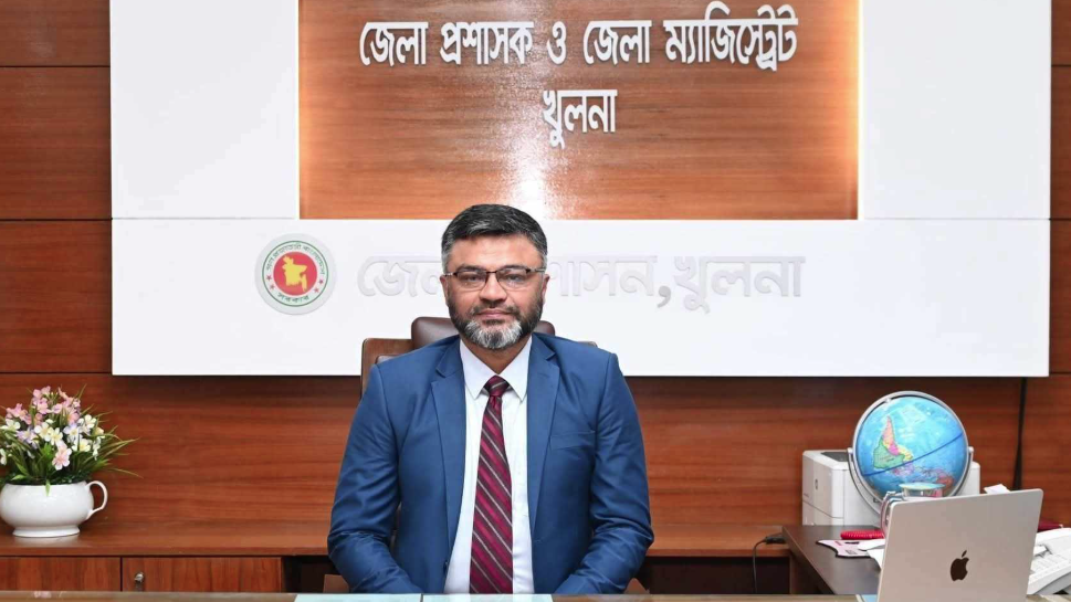 খুলনায় নবনিযুক্ত জেলা প্রশাসকের যোগদান