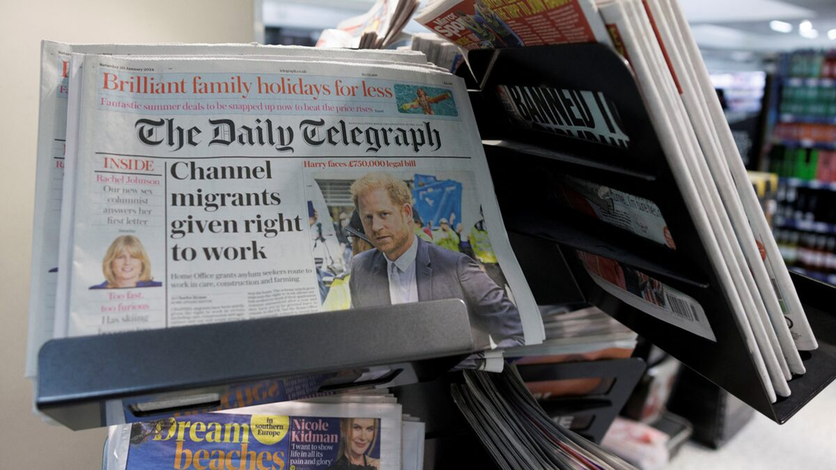 বিক্রি হয়ে গেল প্রভাবশালী ব্রিটিশ সংবাদপত্র ‘দ্য টেলিগ্রাফ’