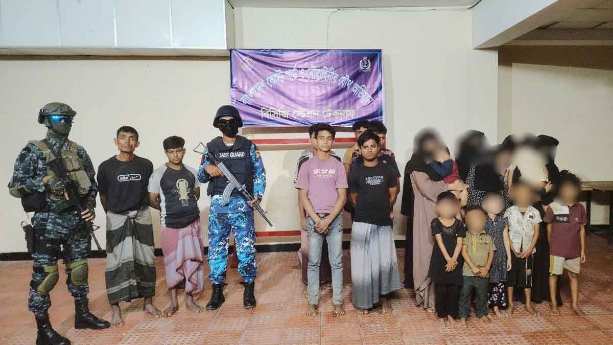 মানব পাচারকারী আটক, নারী ও শিশুসহ ২৫ জন উদ্ধার