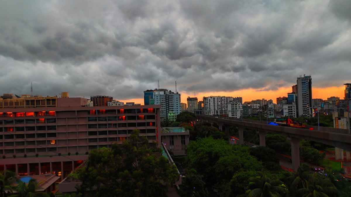 আজ মেঘলা ঢাকার আকাশ, কমবে দিনের তাপমাত্রা