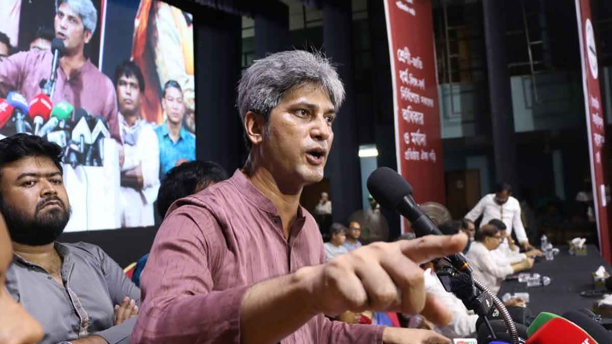 বর্তমান রাষ্ট্র কাঠামো মুষ্টিমেয় দখলদারদের হাতে বন্দি: জোনায়েদ সাকি