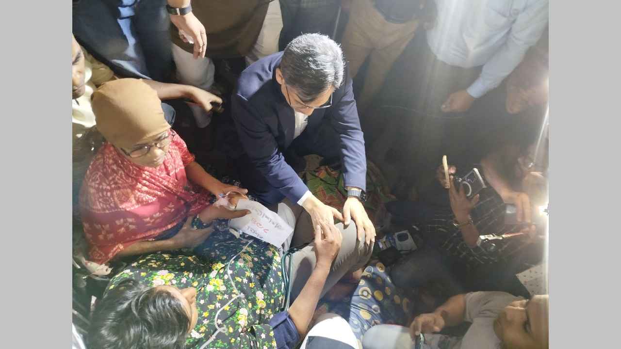 ৫ দিন পর অনশন ভাঙলেন তারেক