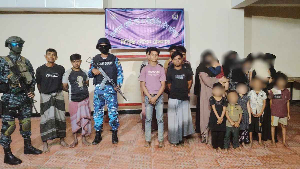 পাহাড়ে বন্দী ২৫ নারী-শিশু উদ্ধার, ২ পাচারকারী আটক