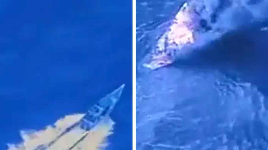 ভেনেজুয়েলার পথে আরও এক মার্কিন রণতরী