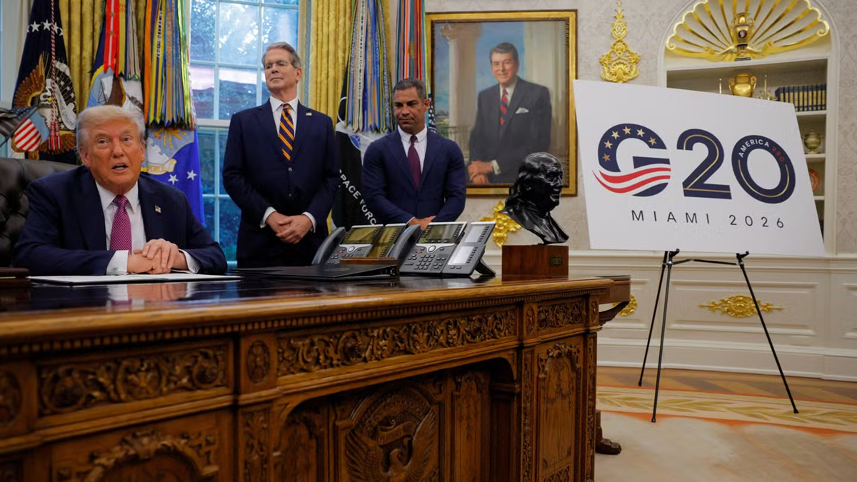 জি-২০ সম্মেলনে দক্ষিণ আফ্রিকা নিষিদ্ধ করলেন ট্রাম্প