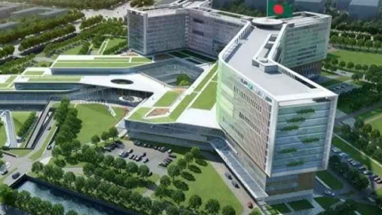 নীলফামারীতে হচ্ছে চীনের উপহারের ১ হাজার শয্যার হাসপাতাল