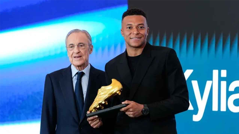 ক্যারিয়ারের প্রথম গোল্ডেন বুট জিতলেন এমবাপে