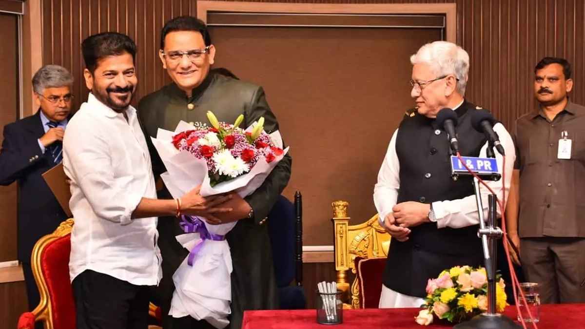 মন্ত্রী হলেন মোহাম্মদ আজহারউদ্দিন