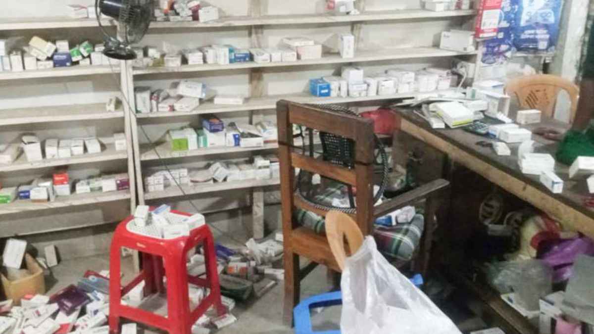 আ.লীগের ঝটিকা মিছিল থেকে বিএনপি নেতার দোকানে হামলা