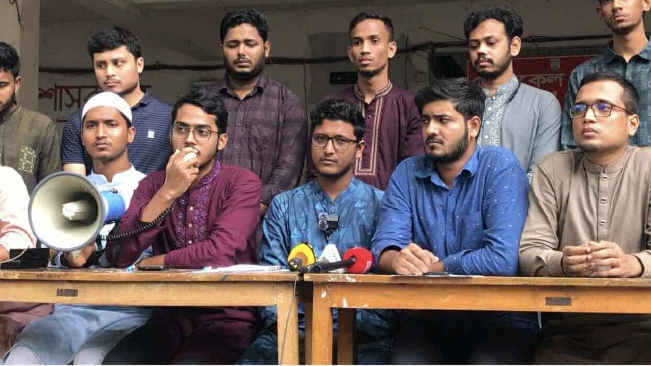 একটি গোষ্ঠী জকসু নির্বাচন পেছানোর পাঁয়তারা করছে: জবি শিবির সভাপতি