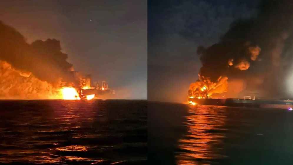 কৃষ্ণ সাগরে রুশ তেলবাহী ট্যাংকারে ইউক্রেনের ড্রোন হামলা