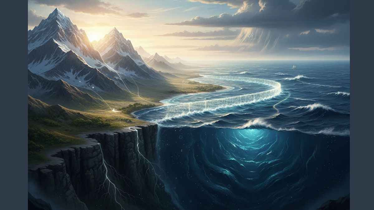 পাহাড় ও সাগর যেভাবে আল্লাহর নির্দেশে চলে 