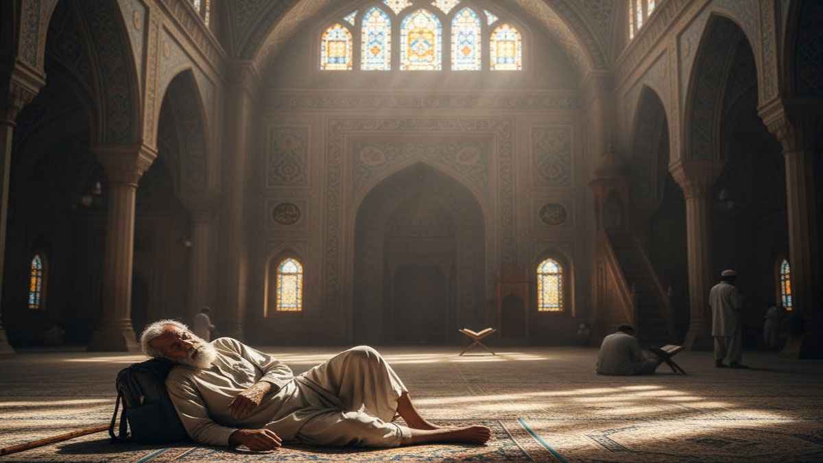 বিশ্রামের জন্য মসজিদে যাওয়া যাবে কি?
